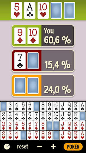Poker Odds Calculator Offline screenshot 1