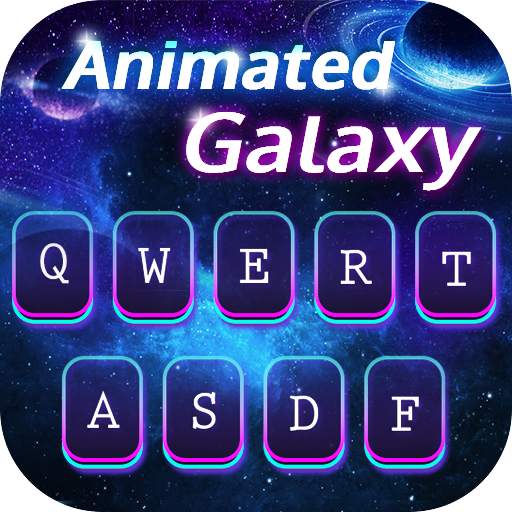 Sparkling Galaxy Animated keyboard 1.0