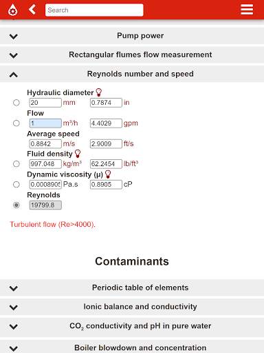 Plutocalc Water and Wastewater screenshot 12