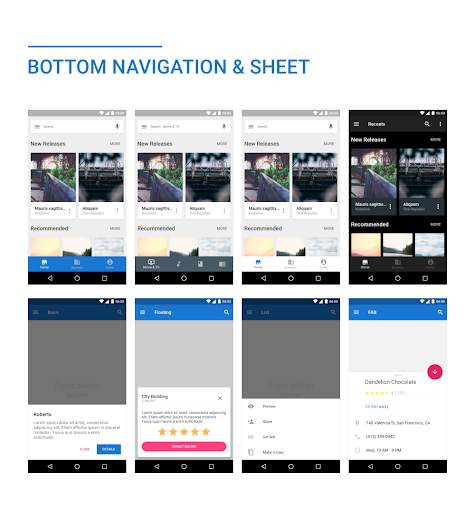 MaterialX Flutter - Flutter Material Design UI screenshot 1