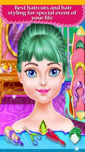 Fashion Hair Style Girls - hairdressing games screenshot 4