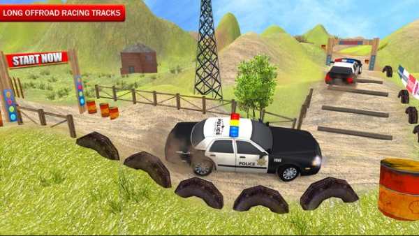 Offroad Police Car Drive Adventure 2018 🚔 screenshot 3