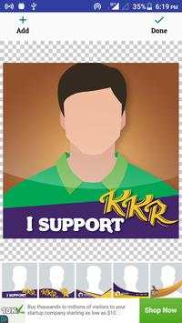 Cricket photo frame & dp maker For IPL screenshot 4