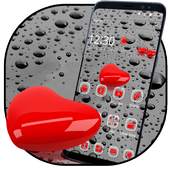 Water drop red heart theme 1.1.2