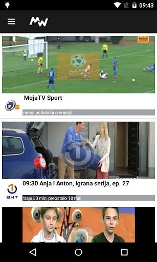 Moja webTV screenshot 1