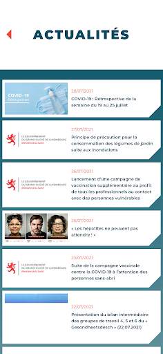 Santé LU screenshot 4