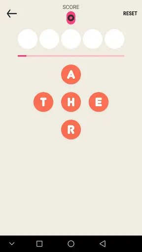 Words Game - 5 Letters скриншот 3
