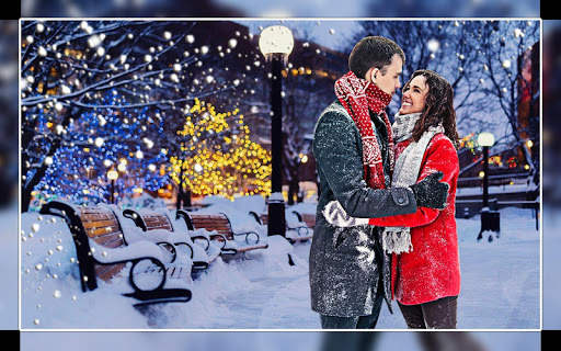 Snowfall Photo Editor screenshot 4