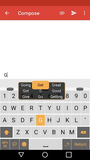 Zimpl Keyboard screenshot 1