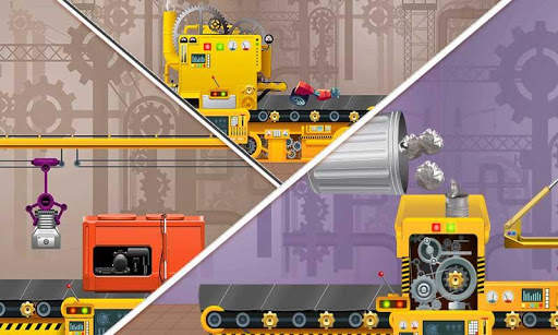 Grand Robot Car Iron Factory Maker Game screenshot 3