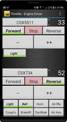 Engine Driver Throttle screenshot 1