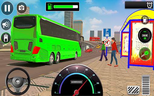 Coach Bus Simulator- Bus Game screenshot 6