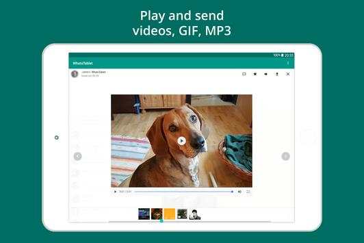 Tablet für WhatsApp screenshot 5