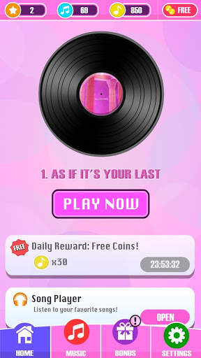 Magic Tiles - Blackpink Edition (K-Pop) screenshot 2