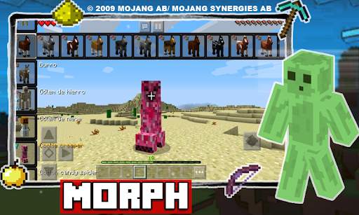 Morph Mod for Minecraft PE screenshot 1