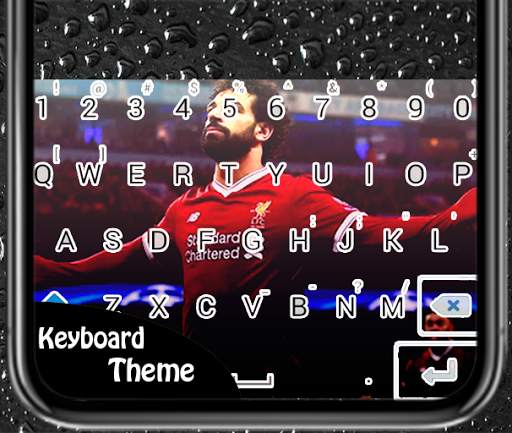 Keyboard of M Salah Theme screenshot 1