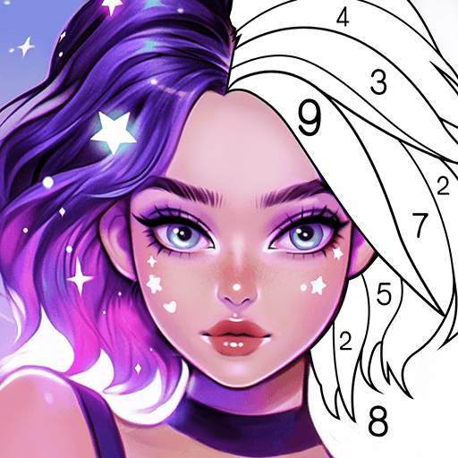 Coloring by number 1.771