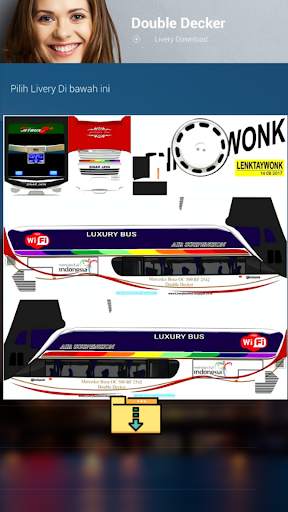 Livery shd Double Decker screenshot 5