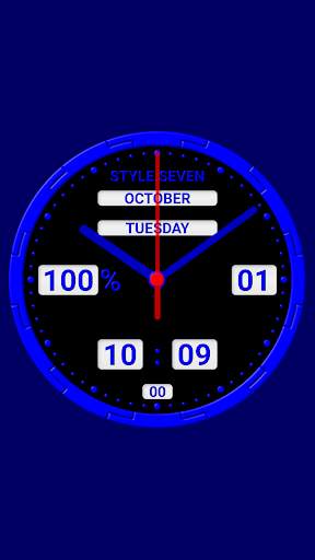 Animated Analog Clock-7 screenshot 3