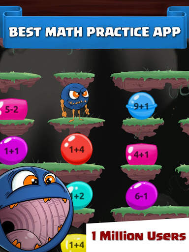 Monster Math - Math facts learning app for kids 6 تصوير الشاشة