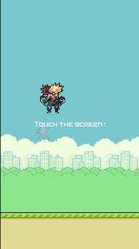Bakugo Bird - My hero fly screenshot 2