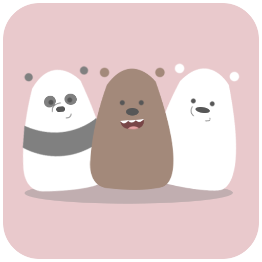 Cute Bear Cartoon Wallpaper HD icon