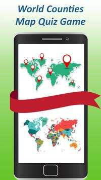 World map quiz & Geography trivia game screenshot 1