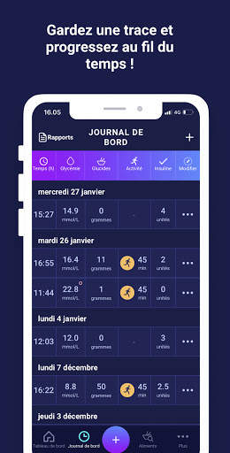 Hedia - Application personnelle de diabète screenshot 5