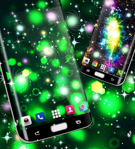 Glowing live wallpaper screenshot 7