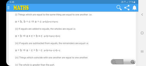 Maths Class 9th Notes & NCERT Solutions screenshot 13