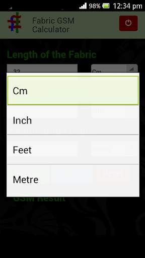 Fabric GSM Calculator screenshot 6