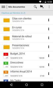 SAP Mobile Documents screenshot 1