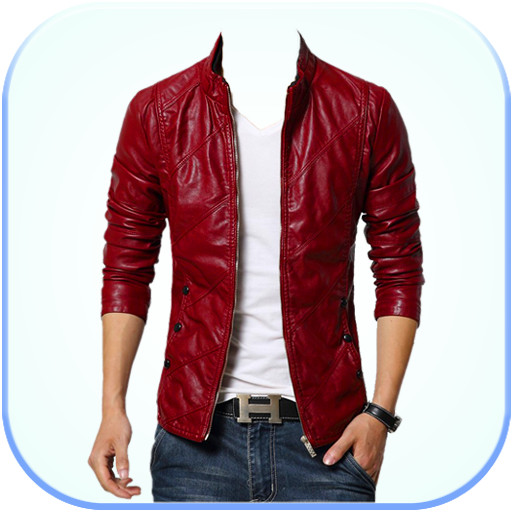 Men Leather Coat Photo Editor: Man Photo Frames icon