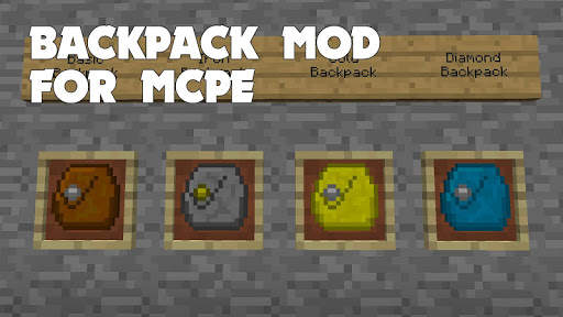 Backpack Mod for Minecraft PE screenshot 2