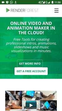 Online video maker - RENDERFOREST screenshot 3