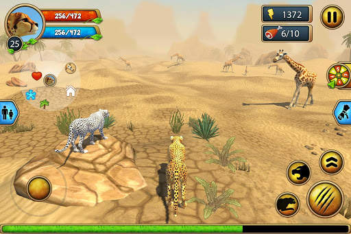 Cheetah Family Animal Sim screenshot 8