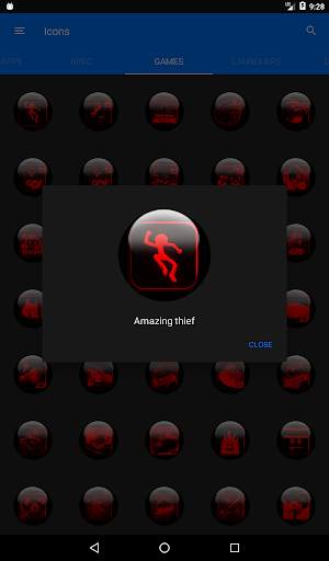 Red Glass Orb Icon Pack скриншот 12