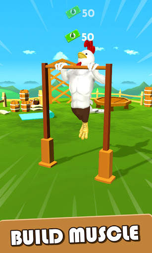 Idle Workout Rooster - MMA gym Fighting screenshot 2