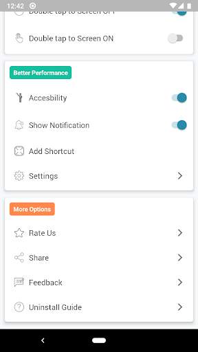 Double Tap Screen on and off screenshot 2