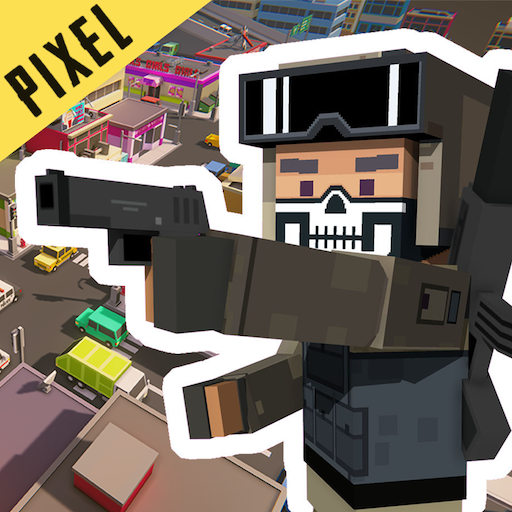 PIXEL ROYALE™ GUN 3D MOBILE UNKNOWN BATTLEGROUND icon