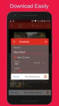 HD Video Downloader: Online video player screenshot 1