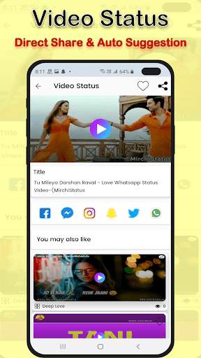 Video Status - Trending Videos - Download | Share screenshot 2