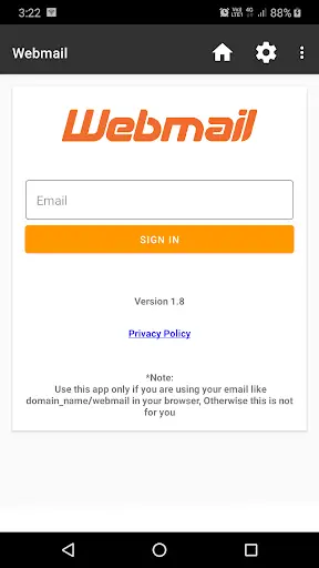 Webmail - Lite App screenshot 1