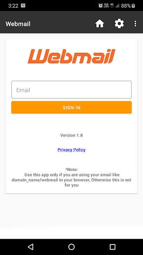 Webmail - Lite App screenshot 1