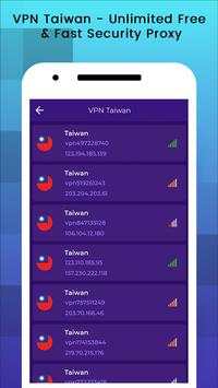 VPN Taiwan - Taiwan VPN Free screenshot 5