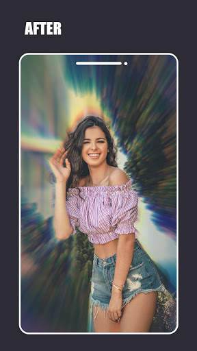 Selfie blur camera - Portrait image editor скриншот 2