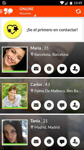 Mobifriends - Conocer gente, Buscar pareja, Ligar скриншот 6