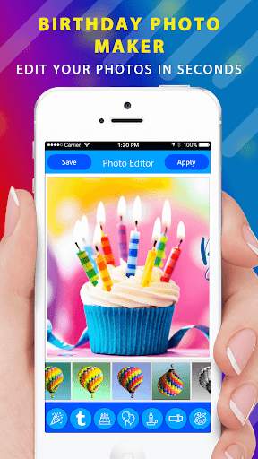 Birthday Video Maker With Song And Name And Photo screenshot 2