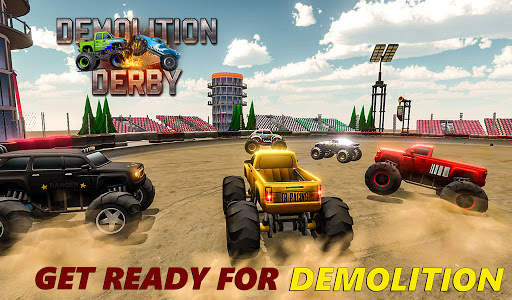 Demolition Derby-Monster Truck 12 تصوير الشاشة