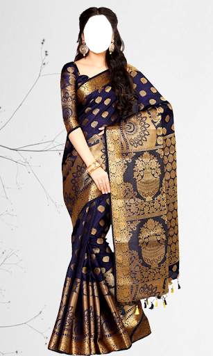 Women Pattu Saree Photo Maker screenshot 14